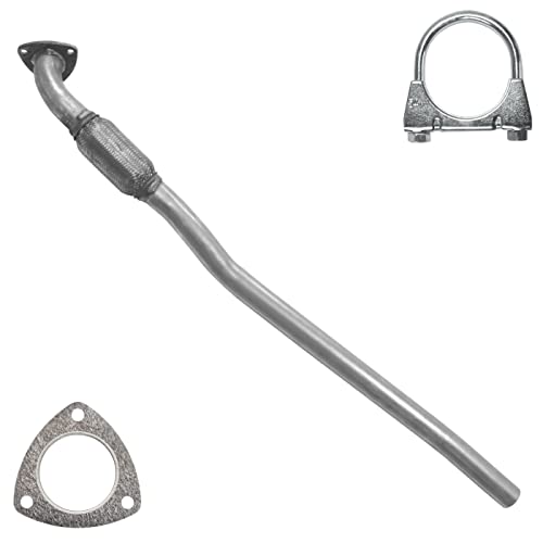 Kollektorrohr Auspuff für Opel Corsa 3 III C Tigra 2 II B Meriva 1 I A 1.2 1.4