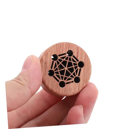 Difusor aromático eléctrico Amosfun en madera para auto y hogar miniatura 4