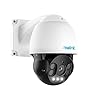 REOLINK 4K PTZ Outdoor Camera, PoE IP Home Security Surveillance, 5X Optical Zoom Auto Tracking, 3pcs Spotlights Color…