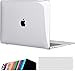 INESEON Funda Compatible con 2021 2020 2019 2018 MacBook Air 13 Retina, Protectora Rígida Carcasa y Cubierta del Teclado para MacBook Air 13 Pulgadas A2337(M1)/A2179/A1932, Cristal Claro