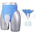 Bolsa de orina portátil de 1000 ml, 2000 ml, cintura para incontinencia de orina, colector de orina con catéter de orina para hombres mayores postrados en cama
