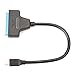 1pcs 25CM SATA to USB Type C Adapter Cable Converter Suitable for Laptop Connect 2.5