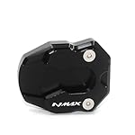 Motorcycle-Windshield-NMAX-Motorcycle-Side-Stand-Enlarger-Enlarge-Pad-CNC-Accessories-for-YAMAHA-N-max-125-155-2015-2016-2017-2018-2019-2020-2021