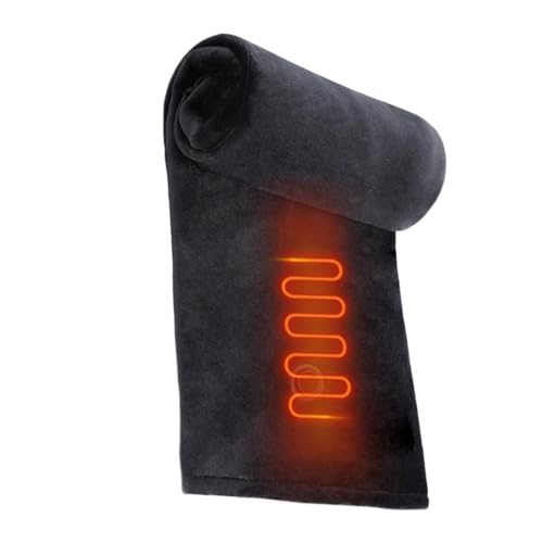 Chal térmico inalámbrico, poncho inalámbrico operado por USB para invierno, manta térmica portátil de camping, chal térmico recargable para Neeck y hombro