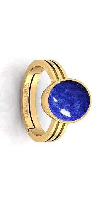 Lapis Lazuli véritable contre le stress, gemme naturelle AA++ pour bague