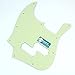 Custom Guitar Pickguard Fits Black Top Jazz Bass with PB Pickup hole,3ply Mint Green