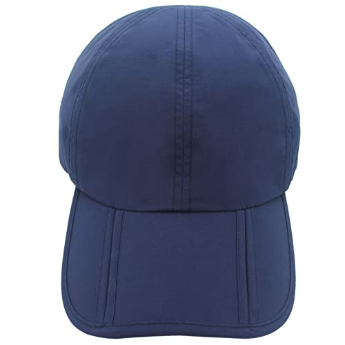 Sumolux Men Women Outdoor Rain Sun Waterproof Quick-Drying Long Brim Collapsible Portable Hat #TOP2