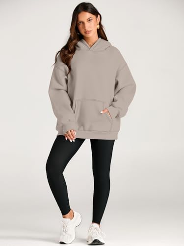 Image of EFAN Women's Hoodies Oversized Sweatshirt Comfort Fleece Sweaters | Cozy Trendy Pullover Hoodies, Sweatshirts with Pockets For Fall & Winter