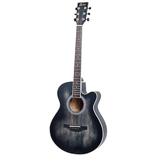 Fazley steel-string acoustic guitar model: W55series: ColourTune bodysize: 4/4 size (standard) top: basswoodsides and back: basswood finish: satin gloss (matte)length: 475mm