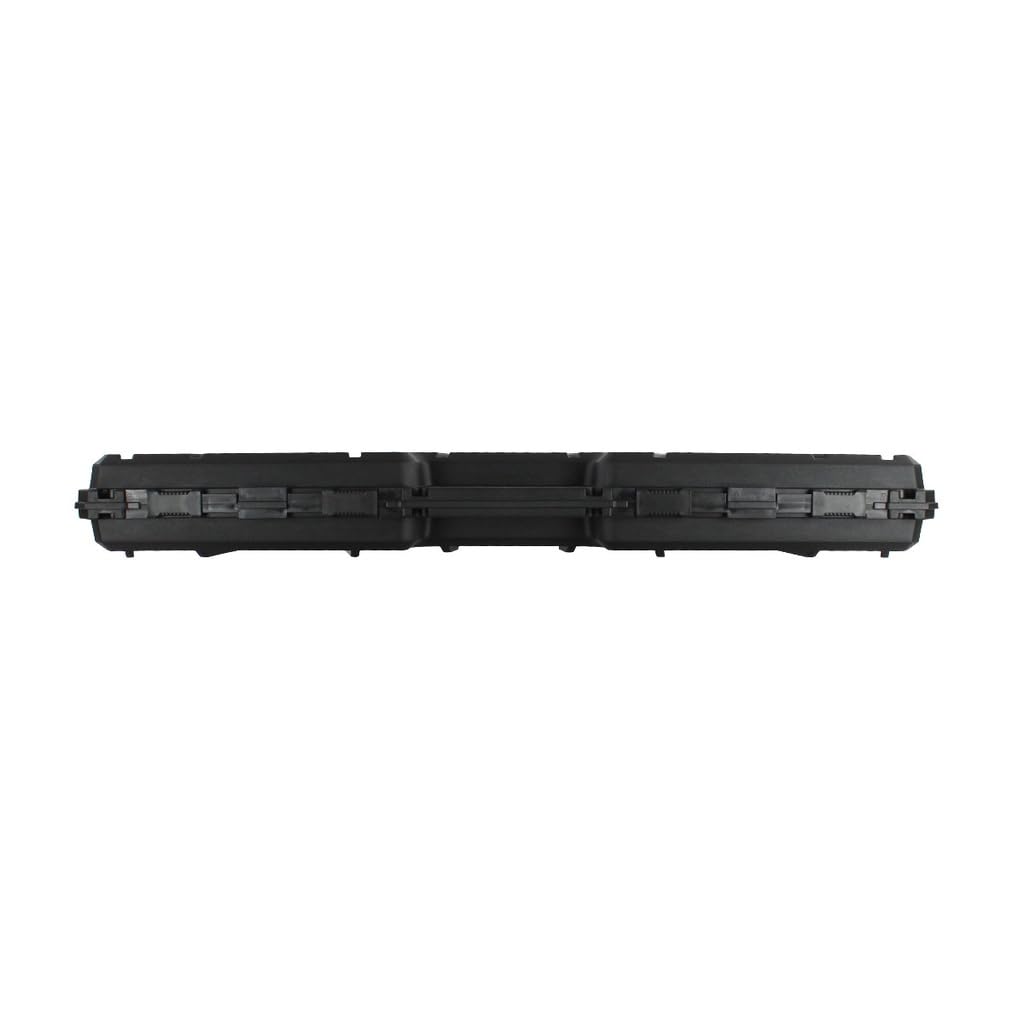 Genérico Maleta Rígida para Fusil, 87,5 x 35,5 x 10,8 cm, Interior Espuma Huevera, Color Negro. para Airsoft y Aire comprimido
