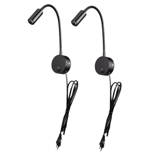 Lampe de lecture LED murale flexible Vaguelly éclairage ciblé chambre lot de 2 appliques - 2