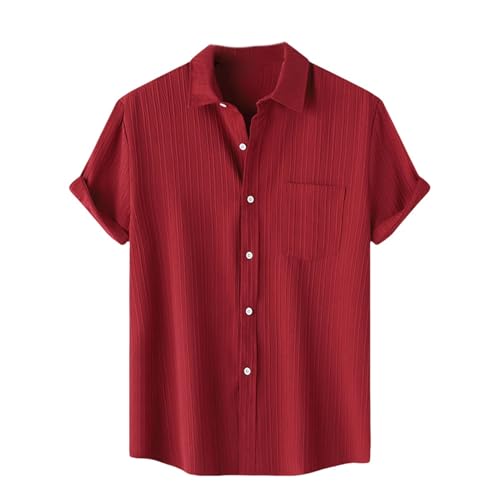Chemise d'été homme légère et respirante col cranté pour rester au frais