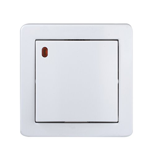 Schneider Electric sc5shn0262057p alrea Switch con lampada pilota va-et-vient luminoso, bianco