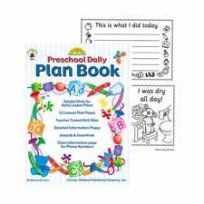 Preschool Daily Plan Book 0887247547 Book Cover