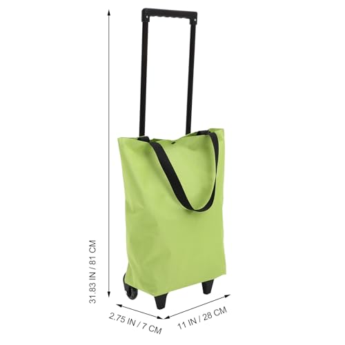 Caddy de courses sécurisé pliable contre la fatigue des bras - 4