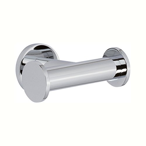 GINGER 4610D/PC Kubic Doubl Robe Hook, Double Robe Hook, Chrome GINGER 4610D/PC Kubic Doubl Robe Hook, Double Robe Hook, Chrome