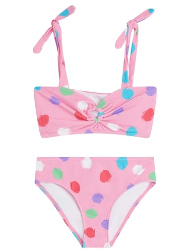 Image of Kanu Surf Girls' Nellie Beach Sport UPF 50+ Sweetheart Bikini 2pc Swimsuit