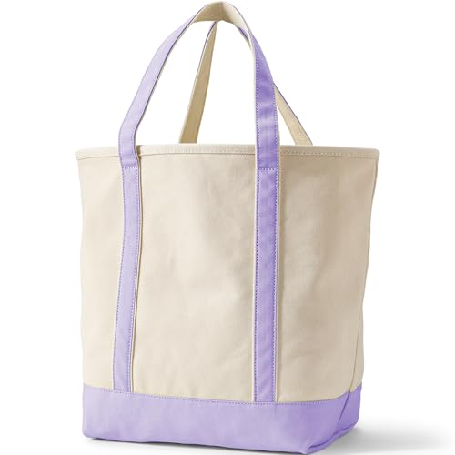 Image of Lands' End Open Top Canvas Tote Bag