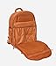 FAWN DESIGN Nylon Diaper Bag Backpack with Changing Pad, Brown Backpack Diaper Bag with 11 Interior and 5 Exterior Pockets, Padded and Adjustable Straps for All Day Comfort, 16x13x7 inches