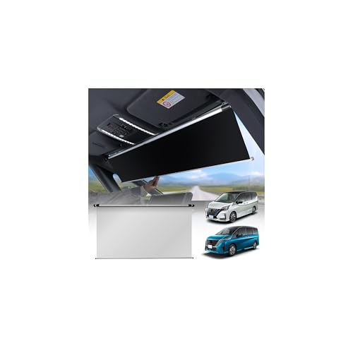 �y�Ԏ��p�zMozan �j�b�T�� �Z���i C28 C27�ɓK�� ���[���� �T���V�F�[�h ���[���X�N���[�� serena�ɓK�� C28/27 2022�N12��-���s �ԗp �t�����g�T���V�F�[�h �������[���� ���[���T���V�F�[�h ���������グ �Ռ� �����^�b�`
