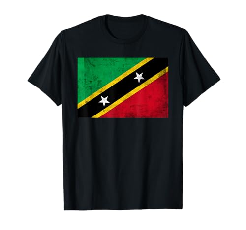 Drapeau de Saint-Kitts-et-Nevis pour hommes, femmes, enfants, garçons et filles T-Shirt