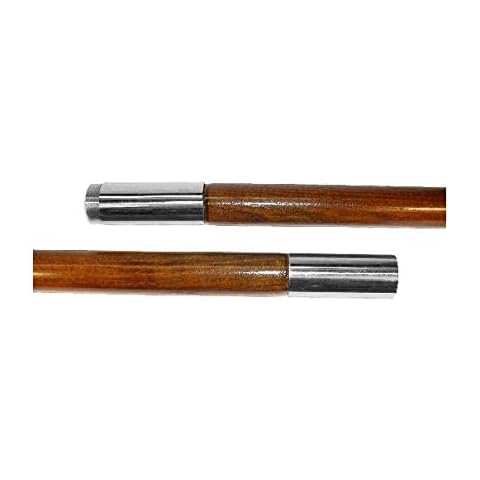 Online Stores USA Made 7ft Indoor Oak Flagpole | Two Piece Pole with A Premium Quality Hardwood & Polished Silver Screw Joint | Includes Flag Mounting Screw & Tassel Ring | Suitable for Indoor Home Cover