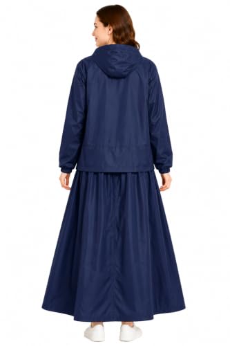 Image of Romano nx 100% Wterproof Rain Skirt Top Jacket for Women Rain Coat in 6 Colors