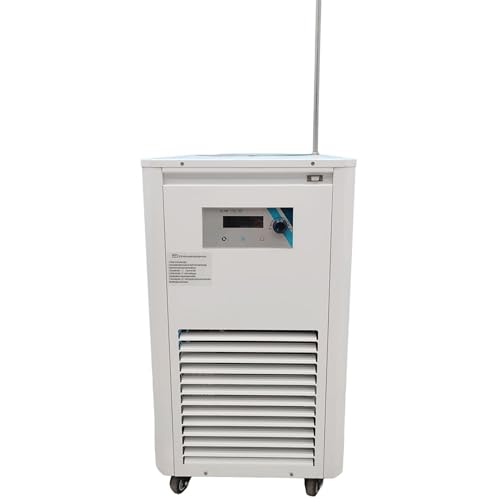 HQHAOTWU Industrial Water Chiller Laboratory Chiller Circulator Low-Temperature Cooling Liquid Circulation Machine 10L Water Cooler Water Cooling Machine Lab Coolant Circulating Pump 110V -30? 880W