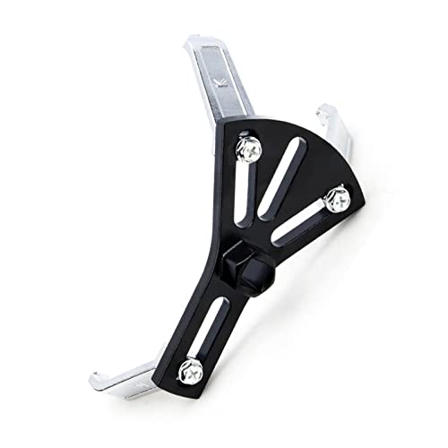 Llave para bomba de combustible ajustable para tuercas de anillo de tanque de coche 4