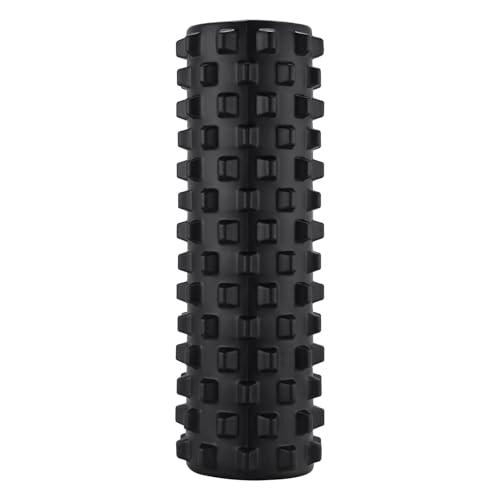 Foam Roller Fitness Tech Rodillo de Masaje Muscular EVA Alta Densidad | Recuperación Deportiva, Liberación Miofascial, Alivio de Tensión Muscular, Ideal para Gimnasio, Yoga y Rehabilitación