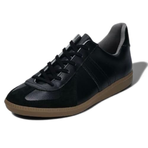 GERMAN TRAINER(W[}g[i[) xe[N ^iJjo[T {vU[Xj[J[ 1183-S XoLAa p`UXP BLK ({̌C̃TCY@, l, E@Edʁí͈j, 23.5 cm, 24