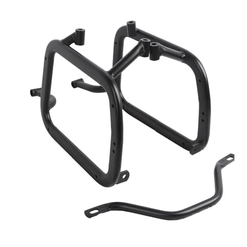 Porte-bagage moto en acier inoxydable durable pour boîte latérale 500X