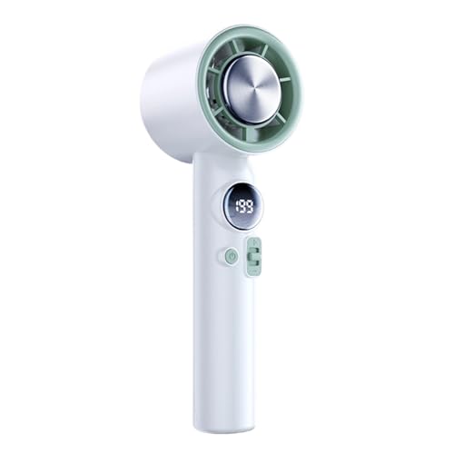 Ventilateur de poche à 199 vitesses Mode Ice Cool rechargeable USB C