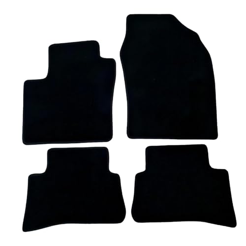 Tapis de sol voiture anti-glisse noirs pour CHR moquette protégée