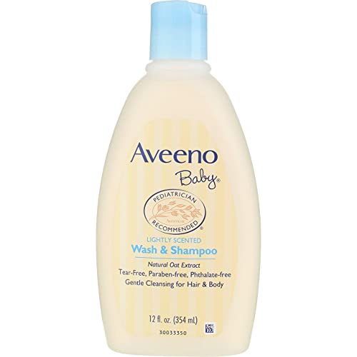Aveeno Baby Wash & Shampo Size 12z Aveeno Baby Wash & Shampoo 12z