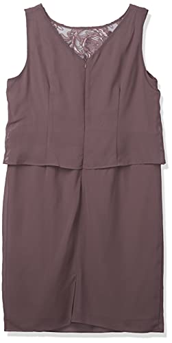 Le Bos Women's Duster Embroidered Jacket Dress, Tea Rose, 16 #TOP1