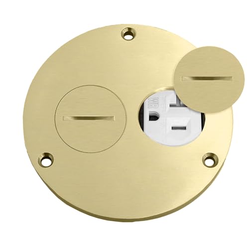 Boîtier de sol étanche 20A ENERLITES 975501-C avec prise inviolable