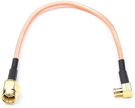 RG316 SMA Male to MCX Male Cable, Tengko 15cm SMA Male to MCX Male Plug RF Pigtail Jumper Cable Coaxial Coax Cable Assembly