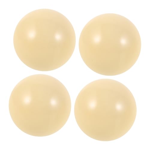 4pcs White Billiard Regulation Pool Table Training for Beginners Material Precision Polished Cueball Replacement