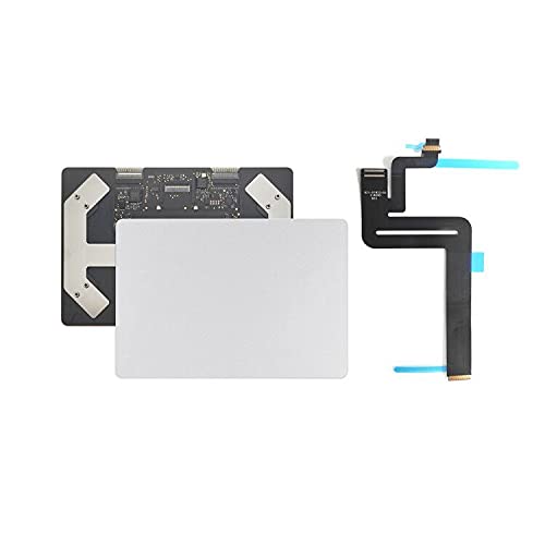 ICTION Nuevo Touchpad Trackpad para MacBook Air 13 ''A1932 Trackpad con cable Flex 2018 año color plata