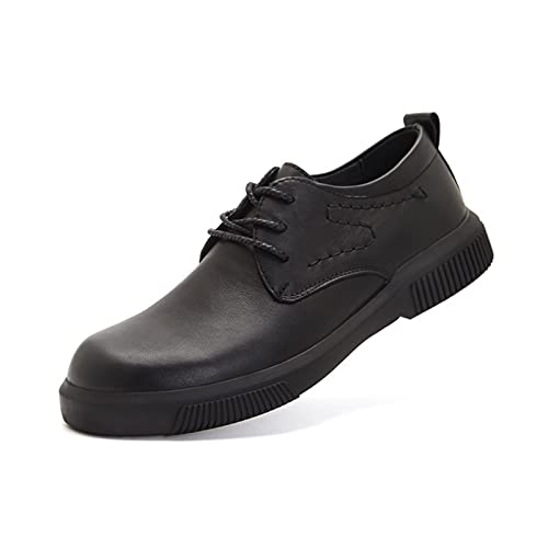 Chaussures Oxford pour les hommes à l'on noires en cuir classique de taille 40 au 45