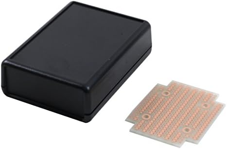 BusBoard Prototype Systems KIT-1593P Box+PCB, Black ABS Plastic Box with Batt. Compartment, with PR1593P PCB, Box = 3.6 x 2.6 x 1.1 in
