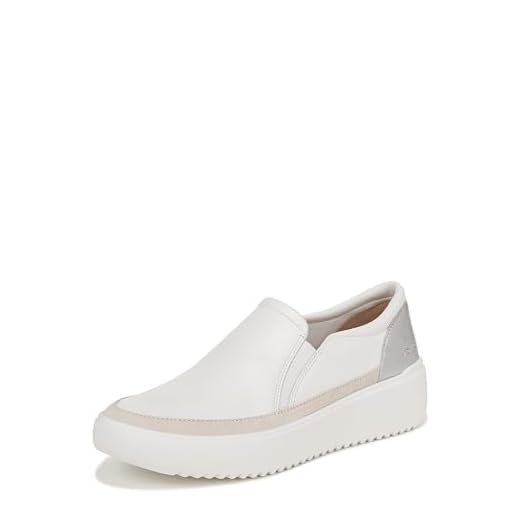 Vionic Womens Kearny Sneaker White Leather 7.5 W
