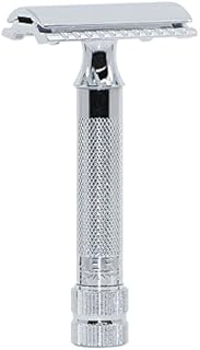 Merkur Mk34c Double Edge Razor with Heavy Duty Short Handle