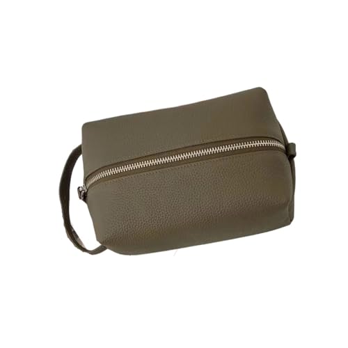 Trousse de toilette en cuir portable idéale pour vos séjours à l'hôtel et vacances en famille