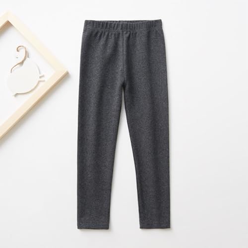Dademeo Girls Cotton Leggings Bsice Solid High Waist Leggings for Girls Stretchy Comfortable Tights Pants 2025 Spring2