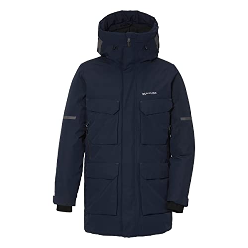 Didriksons Herren Winterjacke Drew Parka 6 Dark Night Blue dunkelblau - L