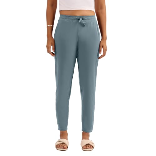 Image of BlissClub Women Mid Rise Tapered Casual Pants