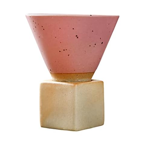 RTYUSWL Unique Ceramic Cone Coffee Cups Cover
