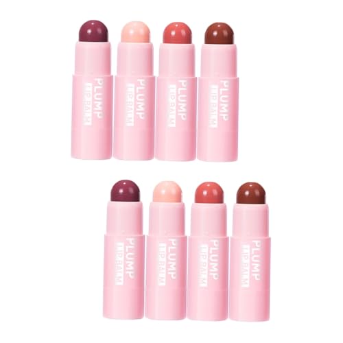 TOVINANNA 4 Juegos Brillo De Labios Labiales Mate Para Mujer Barras De Labios Mate Barras De Labios Para Mujeres Negras Lápices Labiales Para Mujeres Maquillaje Coreano Aceites 4 Uds * 4